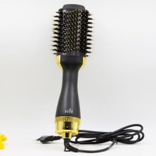 Hair Brush Electric Hair Straightener And Curler Dryer